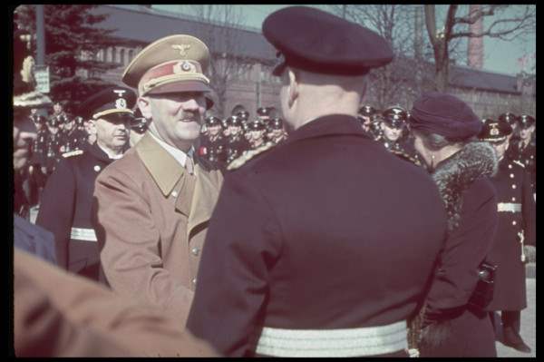 Hitler in Wilhelmshaven for the launchin