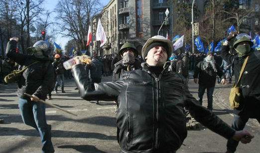 Киев 18 февраля 2014 противостояние6