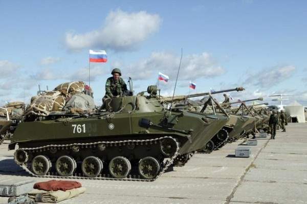 русские войска в боевой готовности