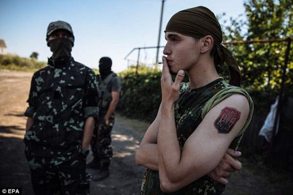 солдат украины