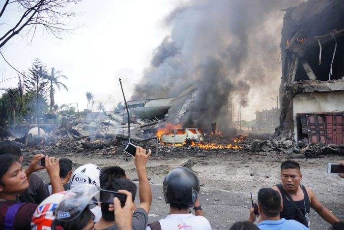 индонезия упал самолет5