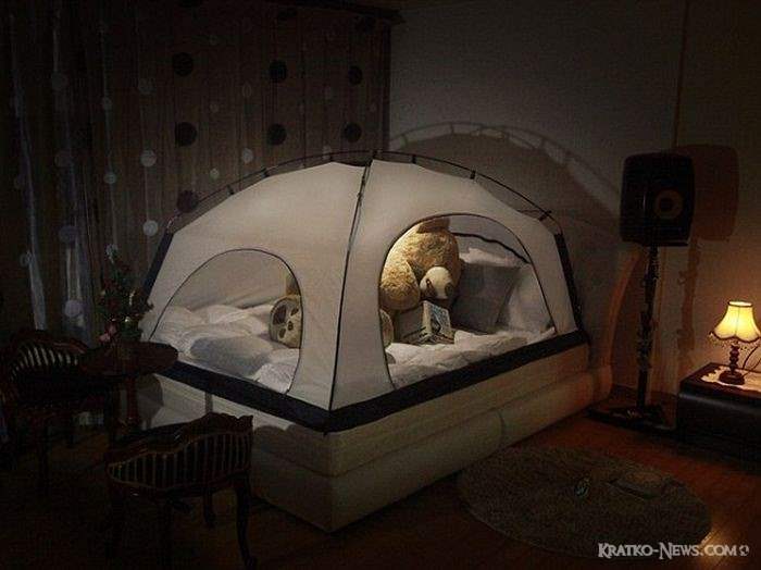 палатка на кровати (2)