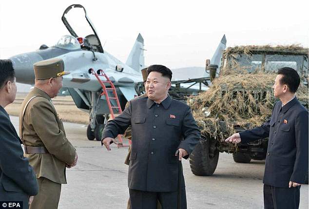 Северная Корея военные аэродромы