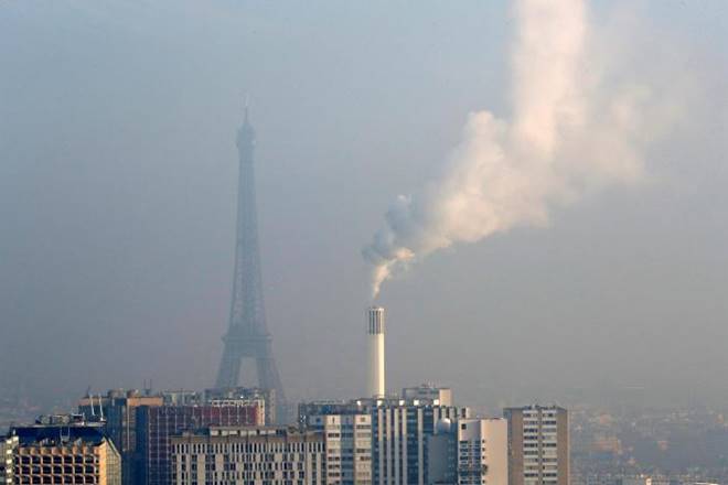 Париж загрязнение воздуха