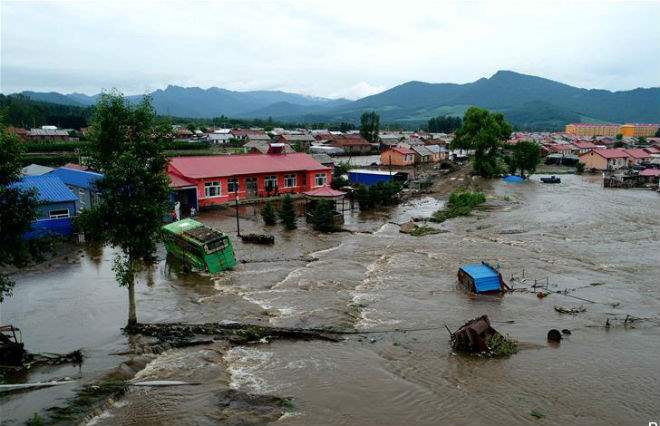 Китай наводнения