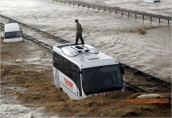 Стамбул наводнение