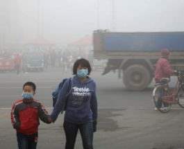 Китай загрязнение воздуха