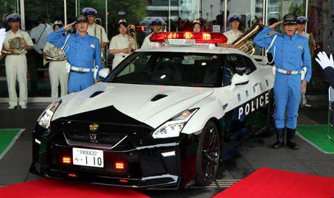 Nissan GT-R Police