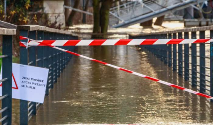 Франция наводнение