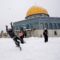 снег в Иерусалиме