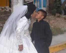 Необычная свадьба в Мексике