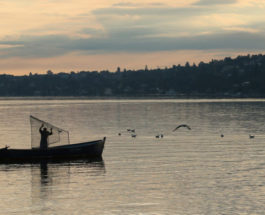 Рыбалка на озере Леманн