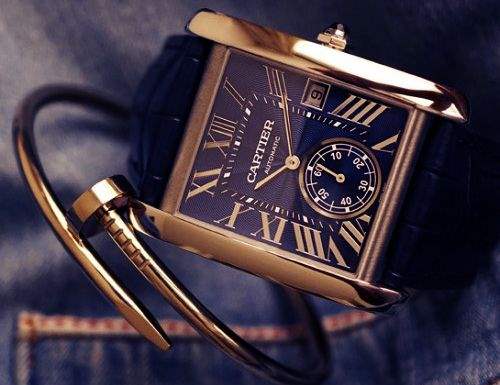 Часы коллекции Cartier Tank