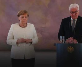 Ангела Меркель задрожала