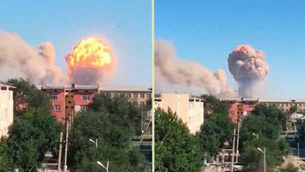 Казахстан взрывы