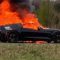 Chevrolet Corvette,пожар