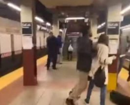 черный мужчина в метро