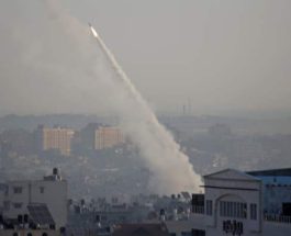 Ракета запускается из Газы