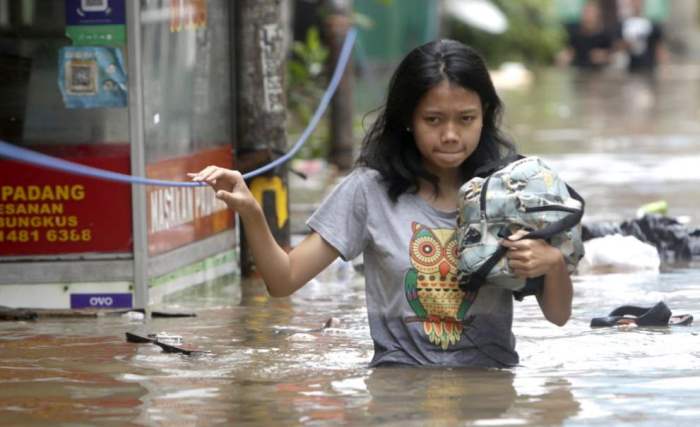 Джакарта находится под водой