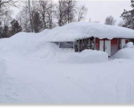 Финляндия,Лапландия,снег