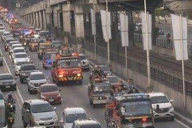 филиппины парад пожарные