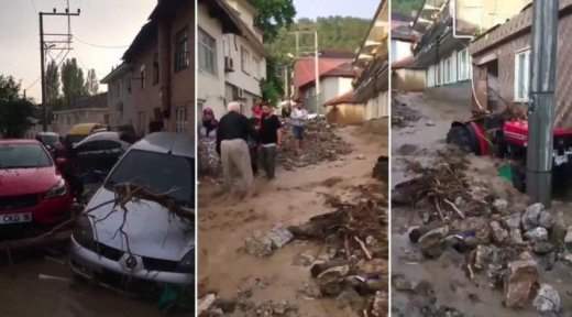 град,наводнение,Турция,Бурса