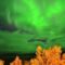 Абиско,Швеция,зеленые облака,Северное сияние,