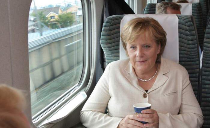 ангела меркель поезд