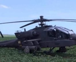 AH-64 Apache, Румыния, вертолет, аварийная посадка,
