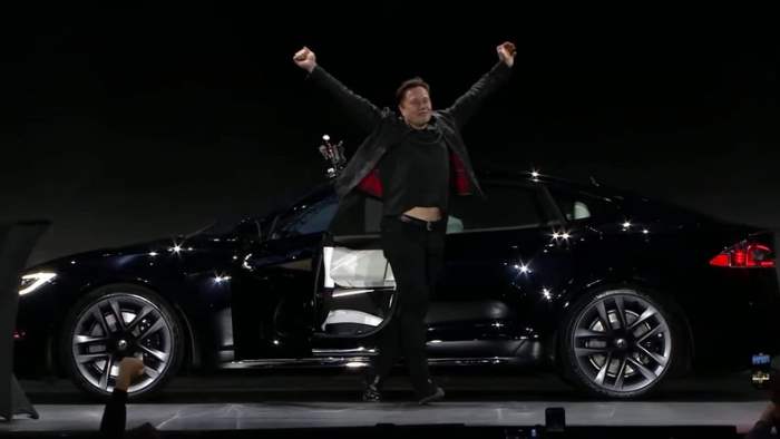 Tesla Model S Plaid, презентация,
