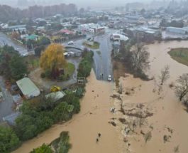 Новая Зеландия, наводнение,