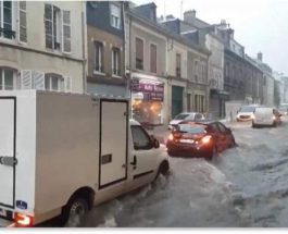 Франция, наводнение,