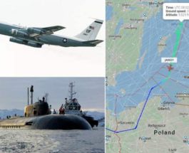 Boeing WC-135W Constant Phoenix, Балтийское море, радиация, подлодка,