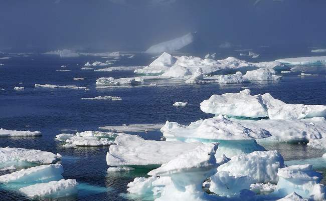 Гренландия, лед, таяние льда,