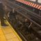 Нью-Йорк, поезд, метро, инвалид, рельсы,