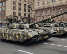 Оплот, танк, Украина, Киев, парад,