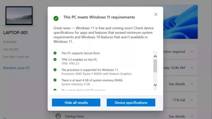 Windows 11 PC Health, TPM 2.0, Windows 11,