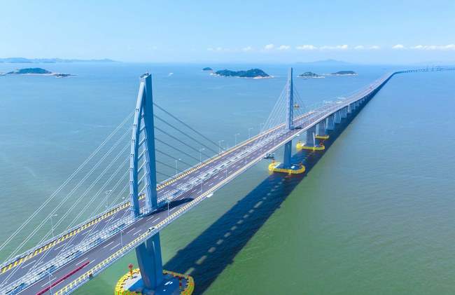 Китай, мост, Гонконг-Чжухай-Макао,