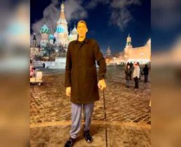 Самый высокий человек в мире, Султан Косен, Россия, Москва,