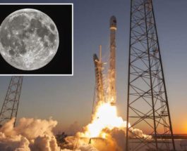 SpaceX, ракета, Луна, столкновение,